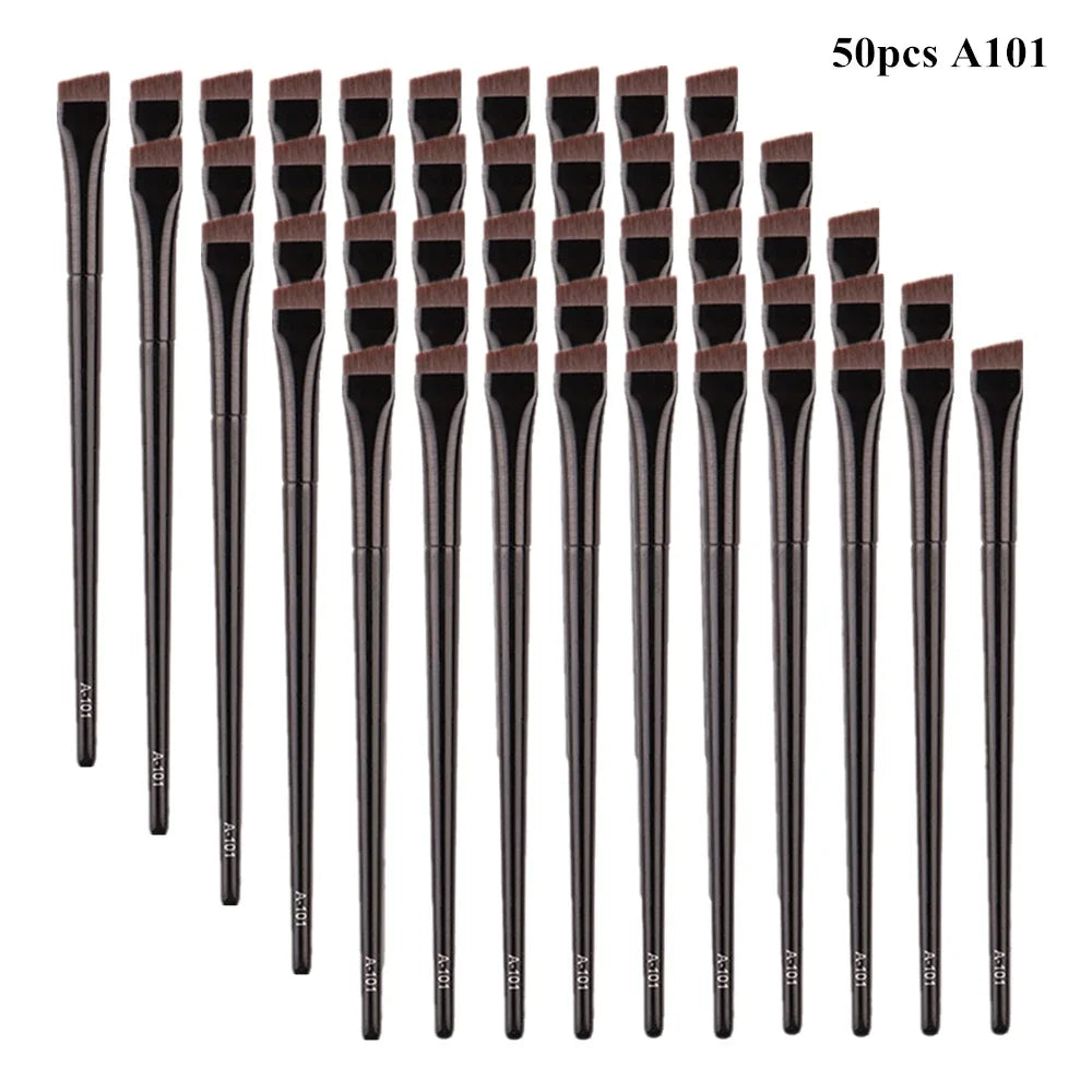 Eyebrow & Eyeliner Brush Set – Angled Makeup Tools