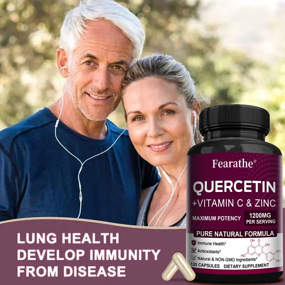 Quercetin + Vitamin C + Zinc – Immune Support