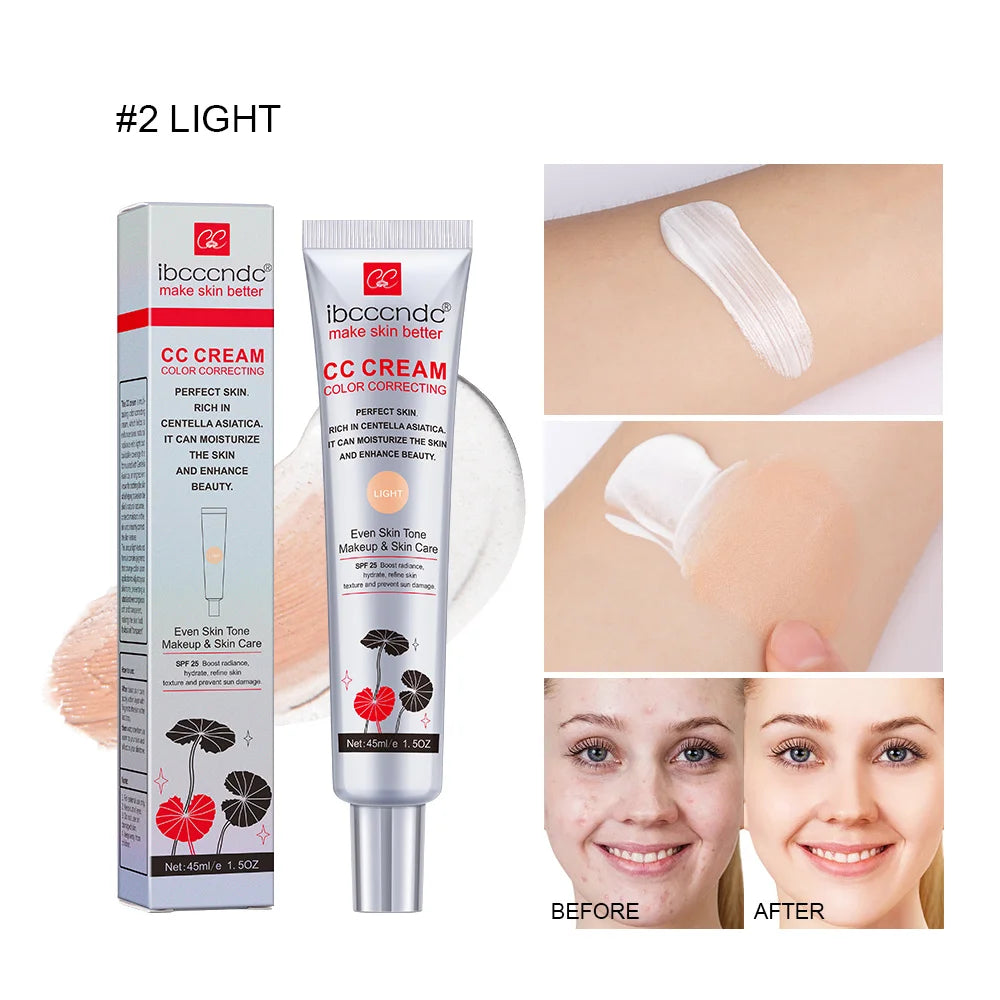 Moisturizing CC Cream – Waterproof Tinted Base