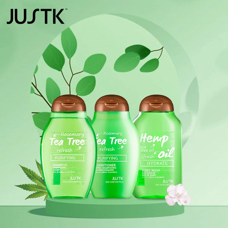 3-in-1 Shampoo, Conditioner & Body Wash – Tea Tree Set