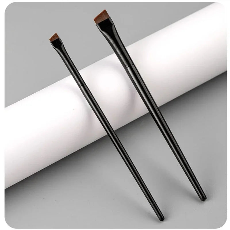 Eyebrow & Eyeliner Brush Set – Angled Makeup Tools
