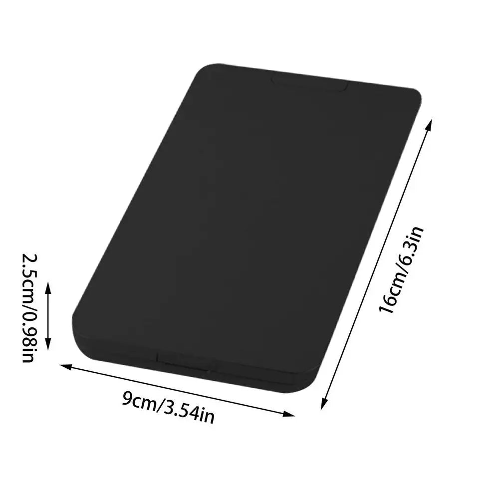 LED Light Makeup Mirror – Travel Compact & Foldable