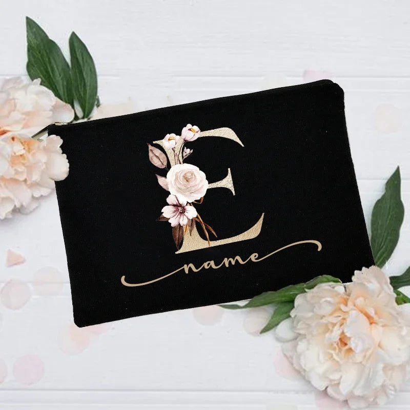 Custom Name Makeup Bag – Personalized Cosmetic Case