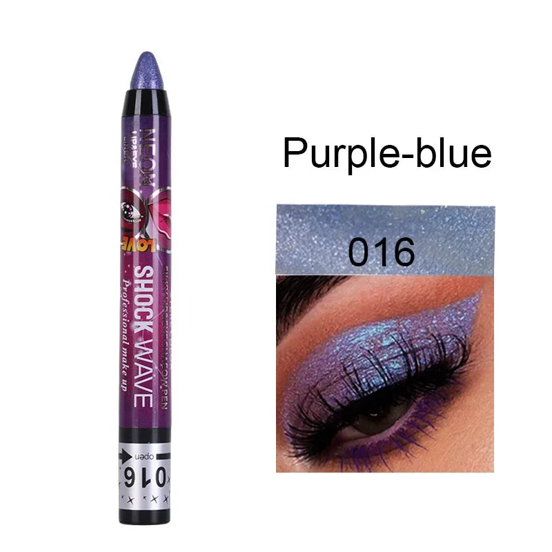 2-in-1 Eyeshadow & Lipstick Stick – Glitter & Matte