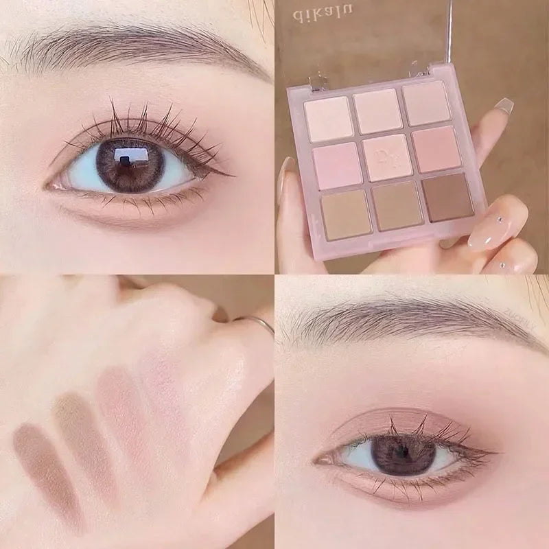 Knitted Eyeshadow Palette – Glitter & Matte