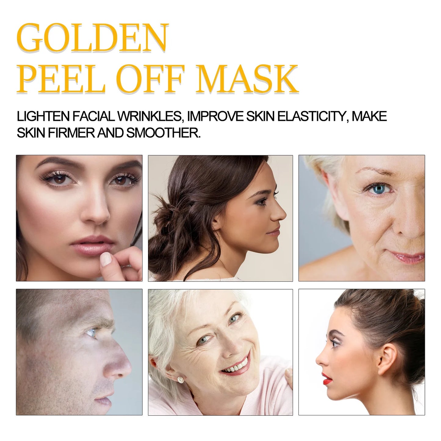 Golden Peel-Off Mask – Blackhead & Wrinkle Care