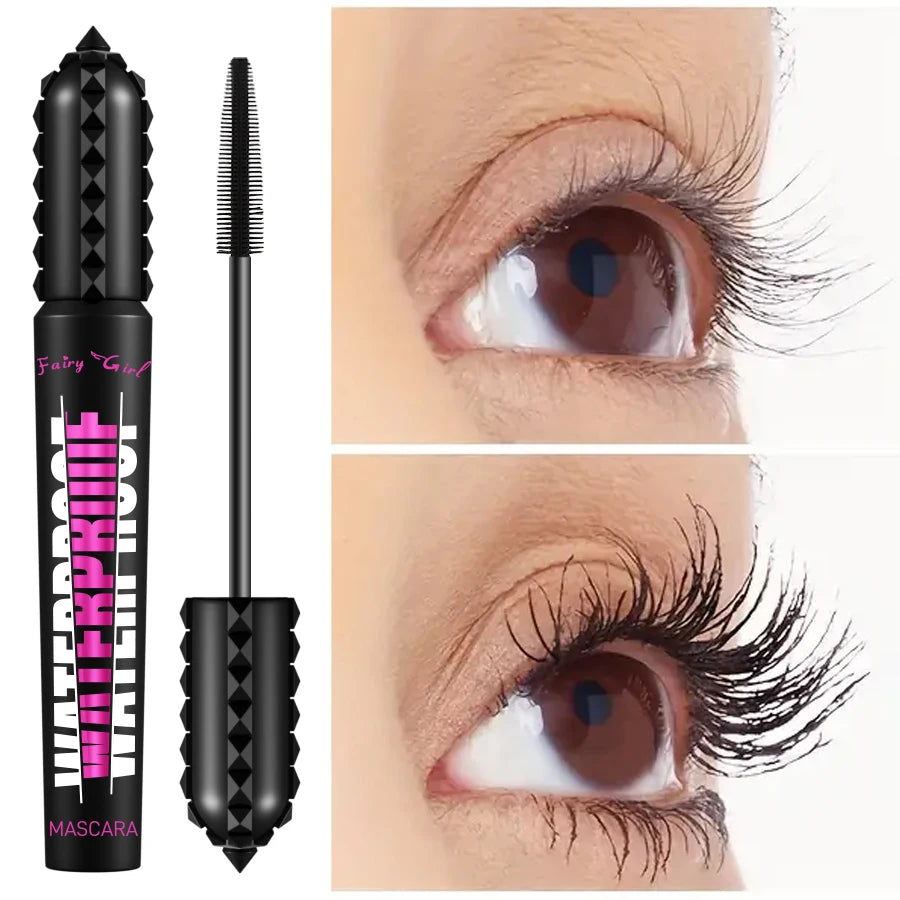 Black Waterproof Mascara – 4D Lash Lengthening Extension