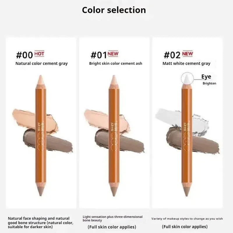 OUTOFOFFICE Shadow Pencil – Dual-Ended Contour & Highlighter Crayon