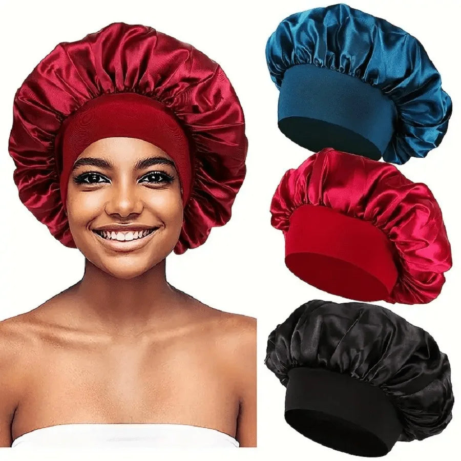 Women’s Satin Bonnet – Night Sleeping Hair Cap