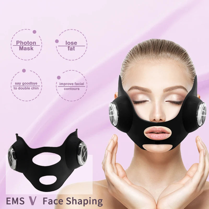 V-Shaped EMS Face Mask