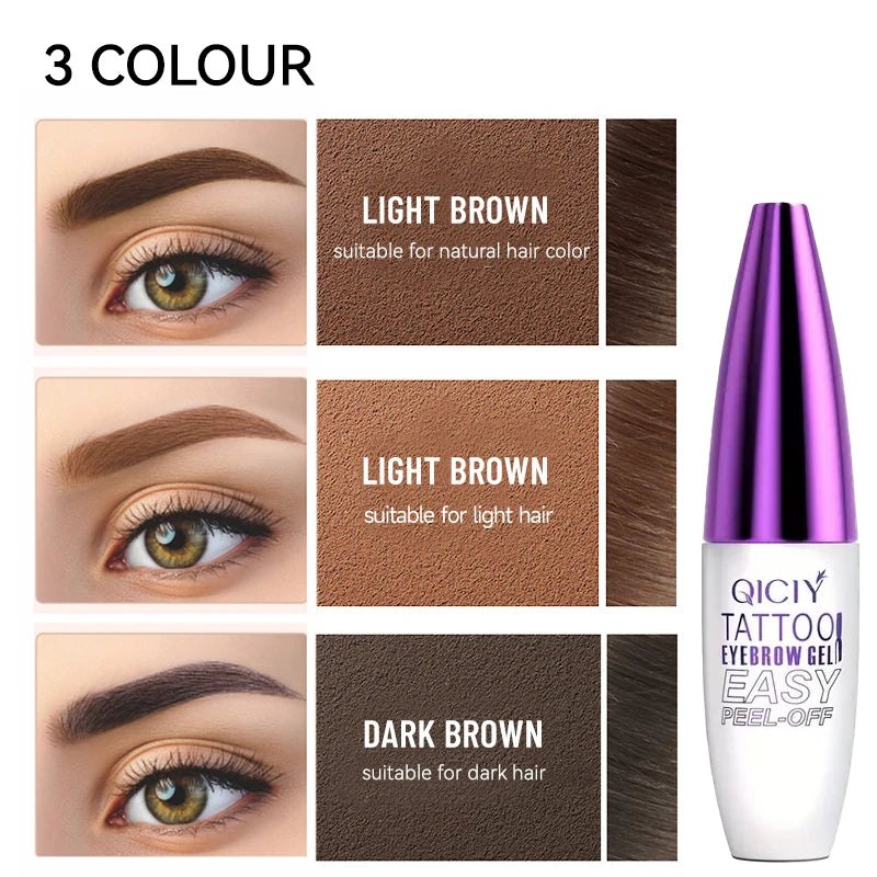 Qiciy Brow Cream – Waterproof, Sweatproof Eyebrow Tint