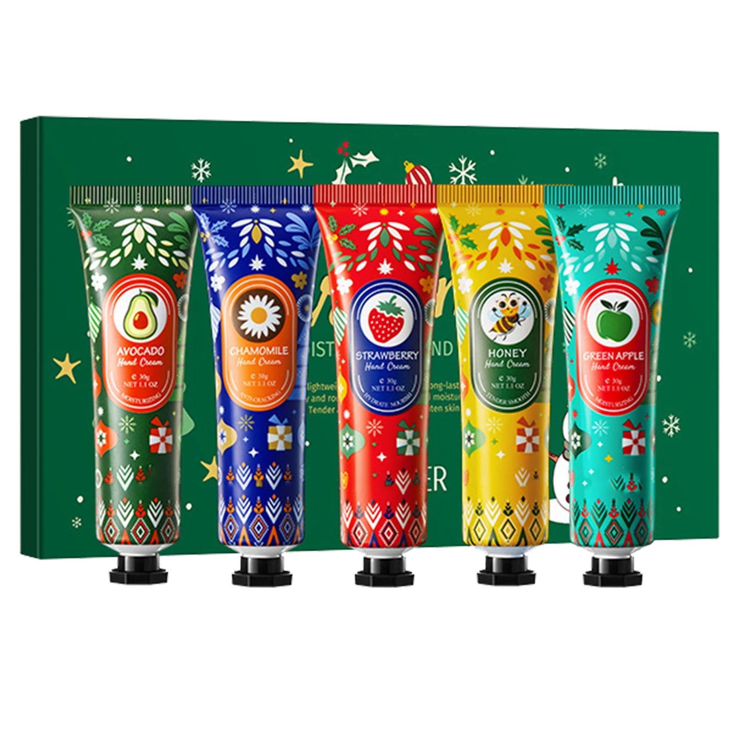 5PCS Hand Cream Travel Set – Shea Butter & Vitamin E
