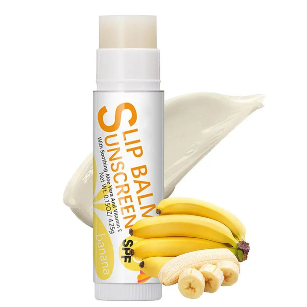 Natural Lip Balm SPF 30 – Moisturizing Fruit Flavor Sticks