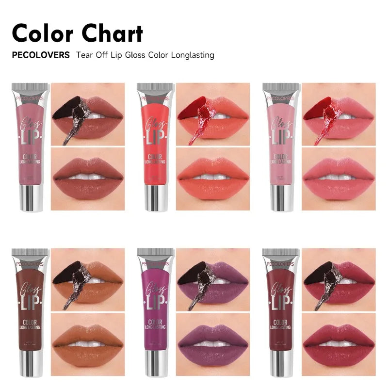 Peel-Off Lip Stain – Long Lasting Waterproof Tint