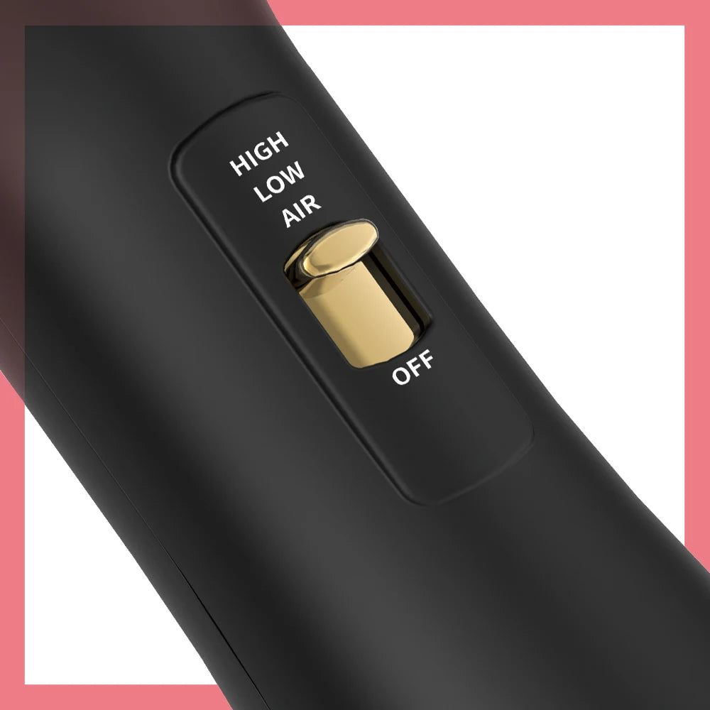 LISARPO Blowout Brush – Professional Hot Air Volumizer Styler