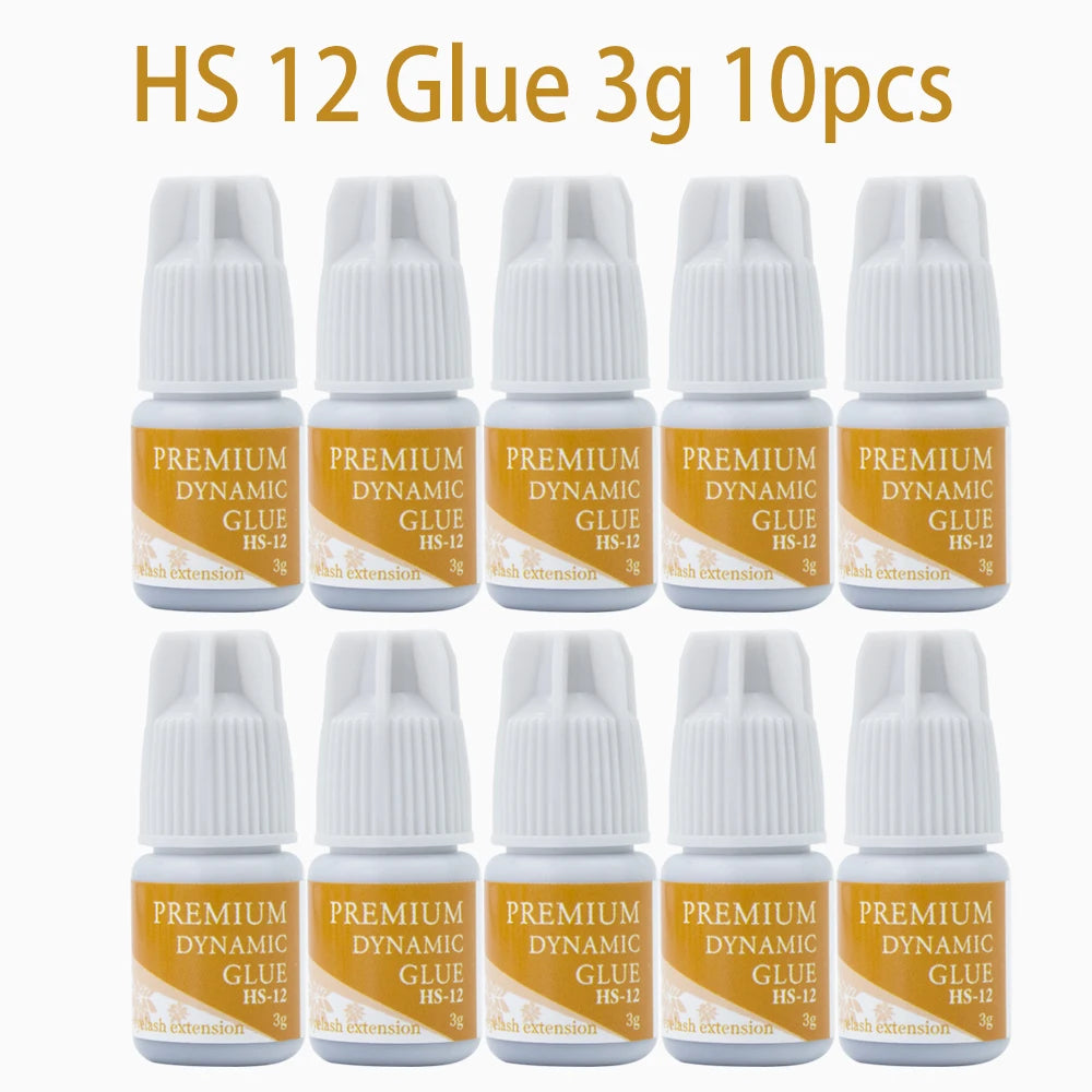 Korean Dynamic Glue for eyelashes Extension false eyelashes HS 12 Black lash Glue