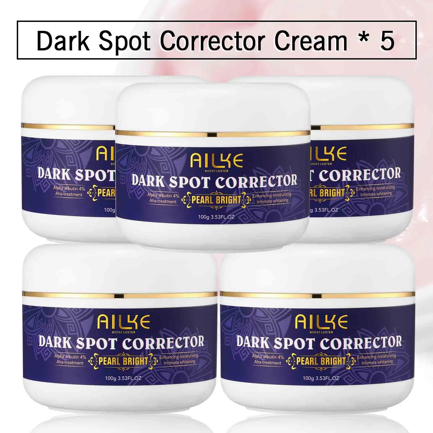 AILKE Glutathione 5-in-1 Skincare Kit – Lotion, Serum & Soap