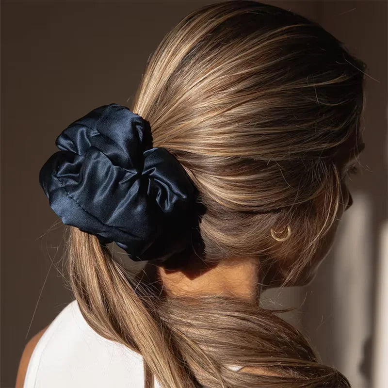 Mulberry Silk Scrunchies – Soft Pillow Hair Band (6CM)
