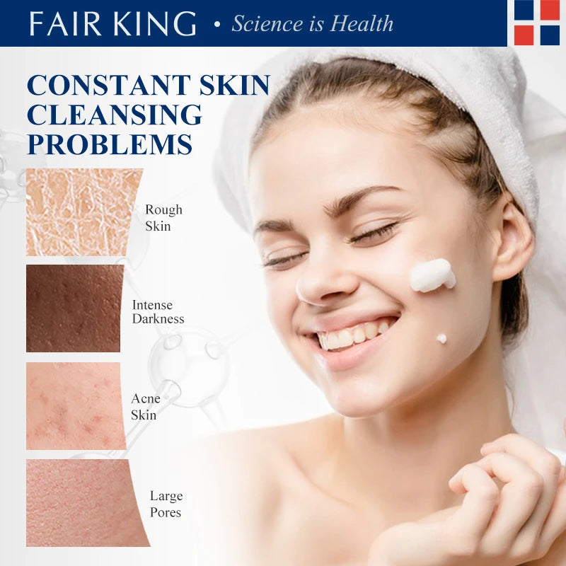 Foaming Exfoliating Mousse – Face Wash & Skin Smooth Exfoliator
