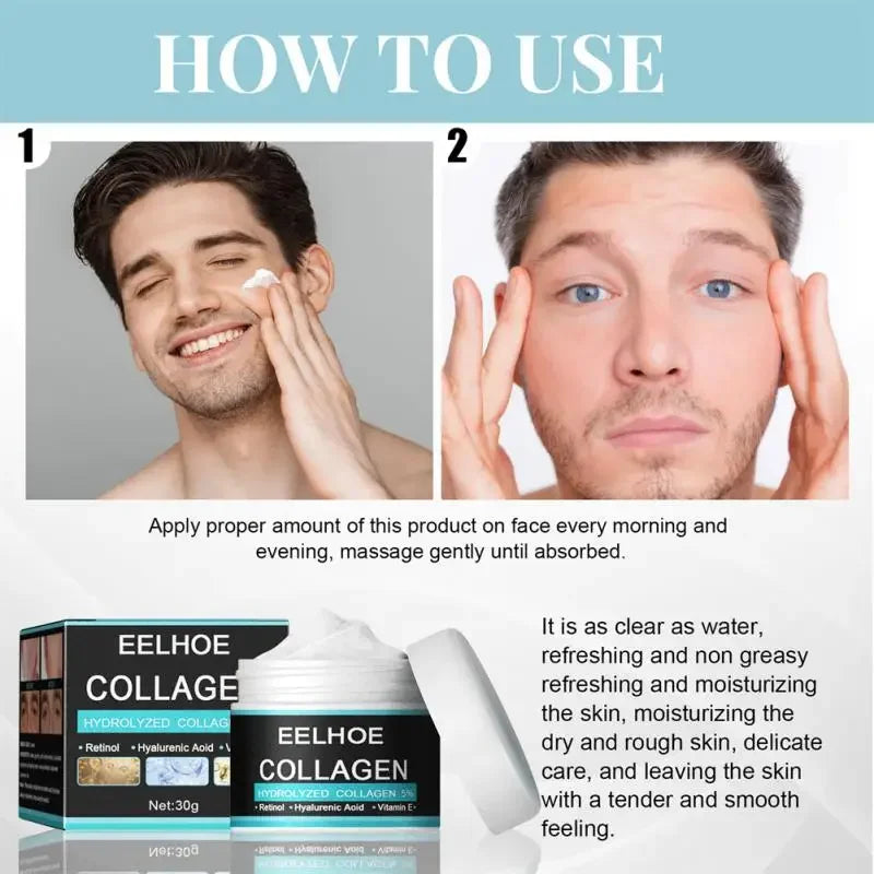 Men’s Collagen Cream – Anti-Wrinkle & Moisturizing