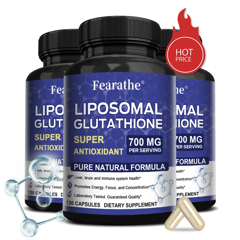 Liposomal Glutathione 700mg – Skin, Detox & Antioxidant Support