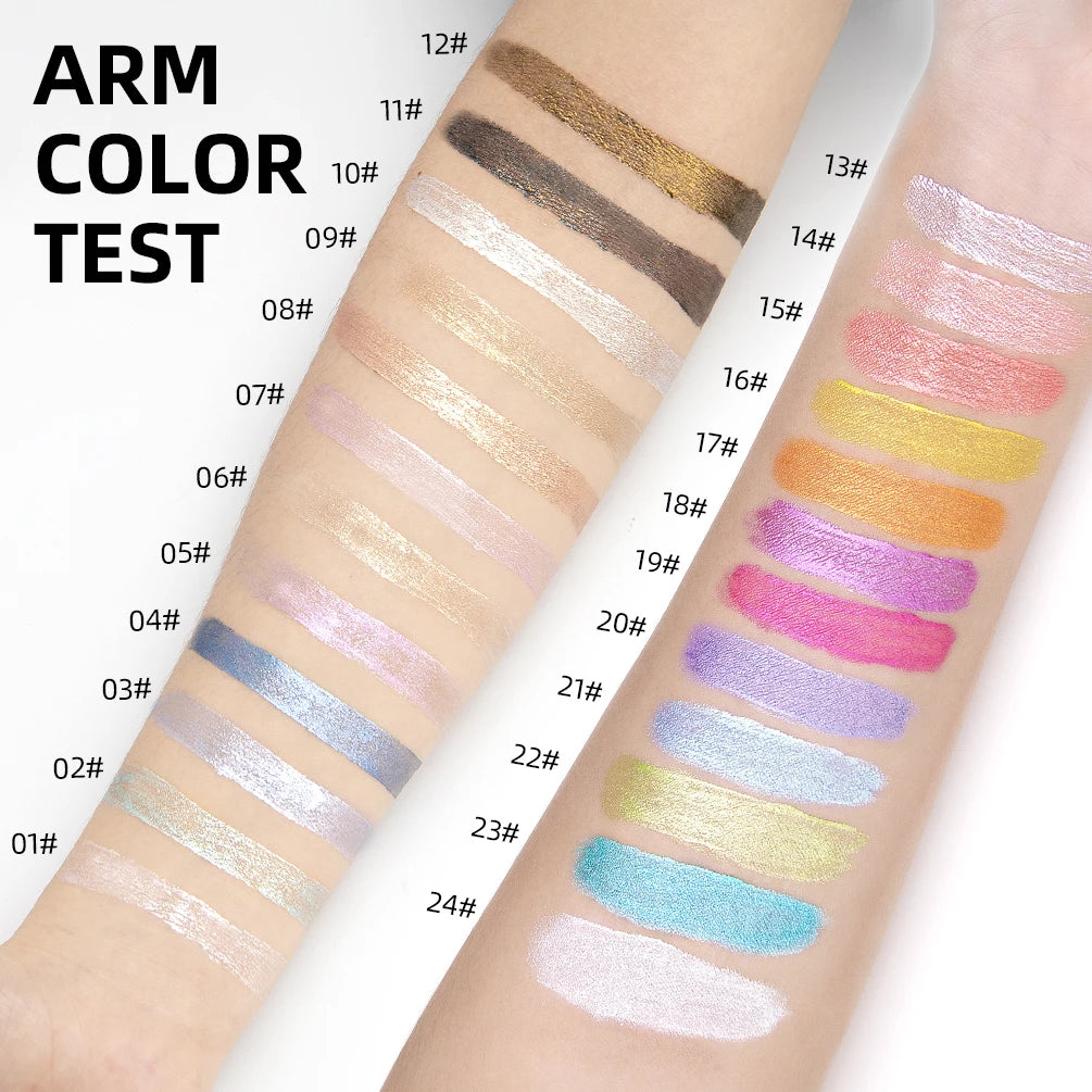 Qibest Glitter Eyeshadow – Long Lasting Shimmer