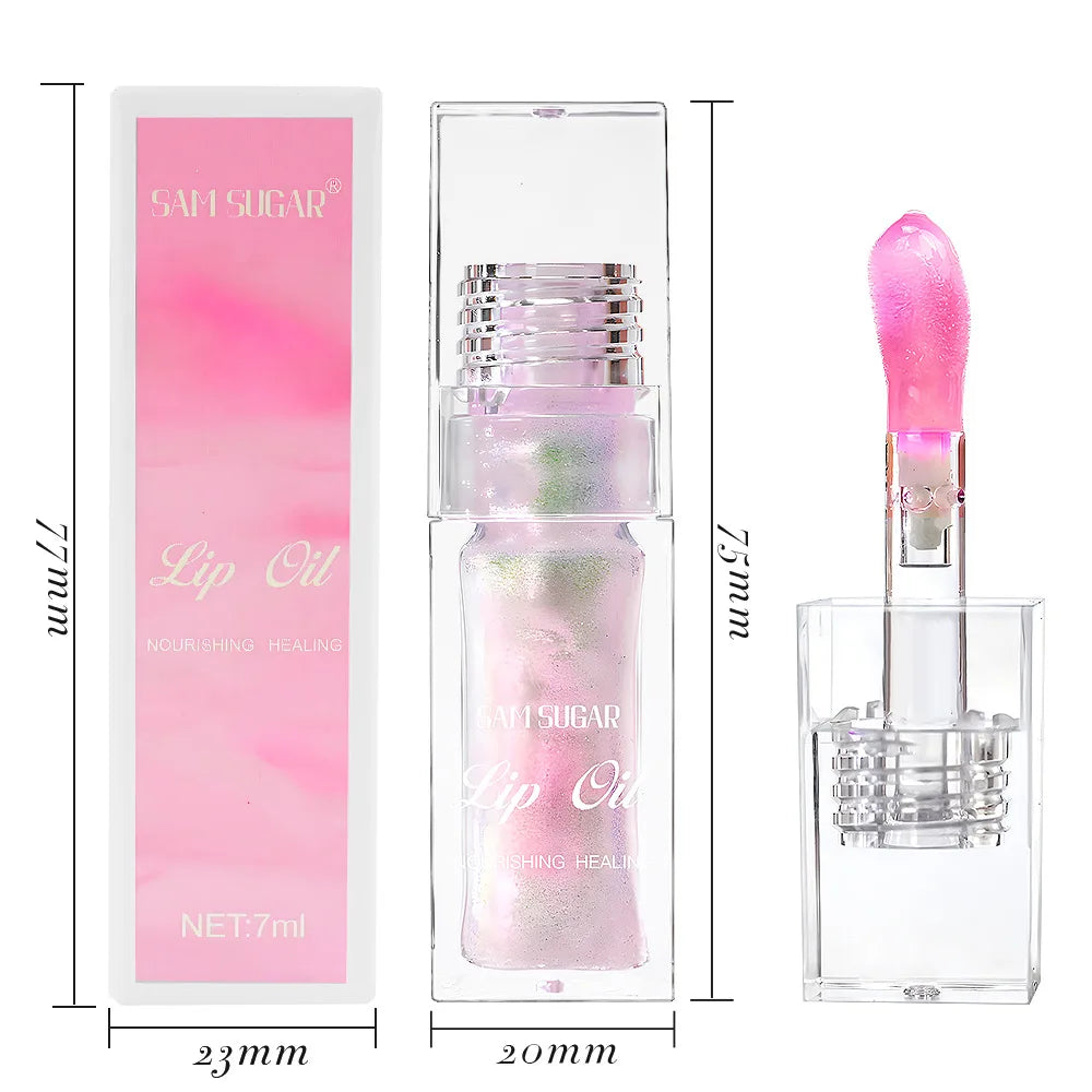 SAM SUGAR Lip Oil – Color Changing Moisturizing Gloss