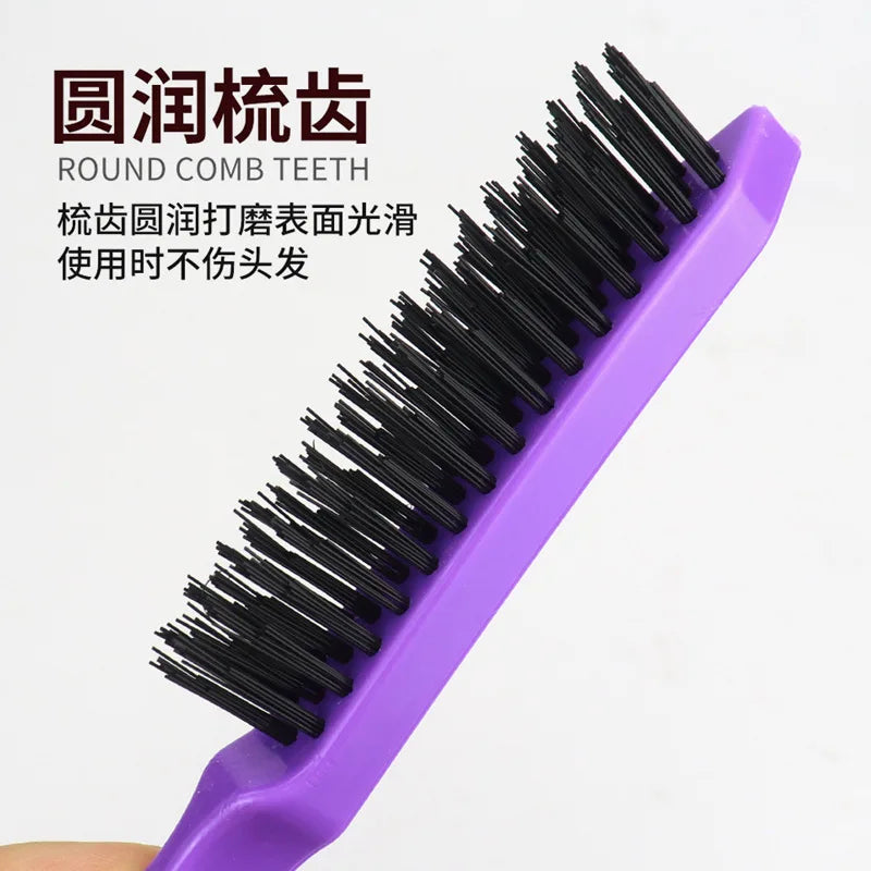 Salon Teasing Comb – Boar Bristle Backcombing Hairbrush