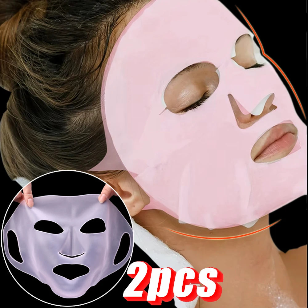 3D Silicone Mask Cover – Moisturizing & Firming Tool