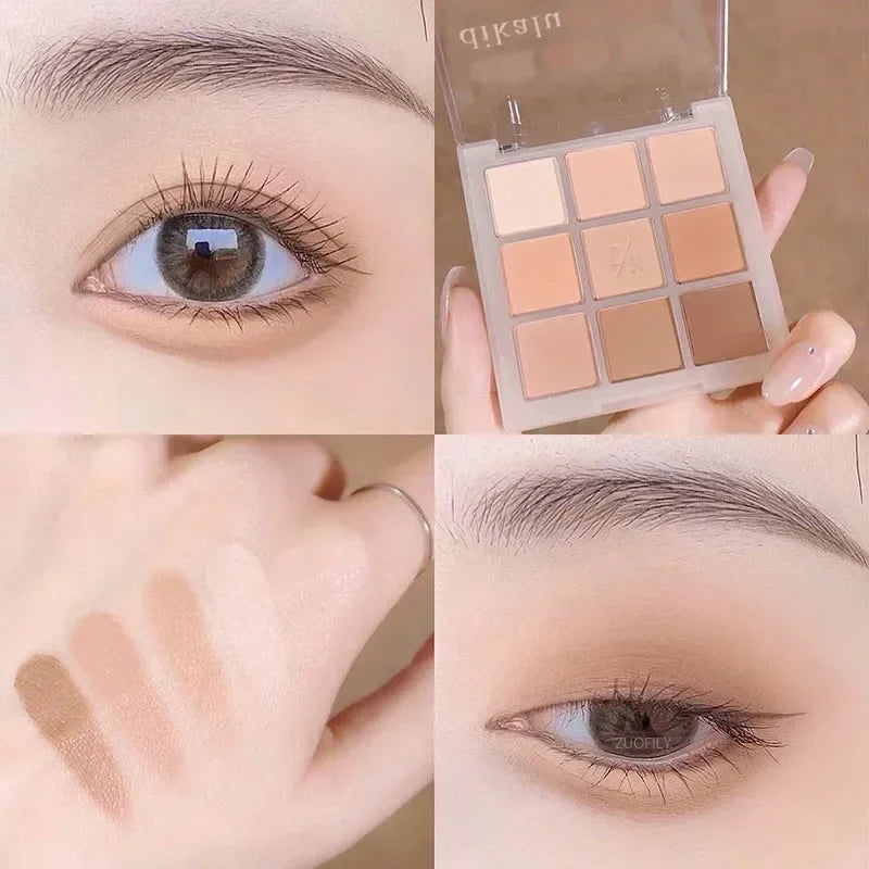 Knitted Eyeshadow Palette – Glitter & Matte