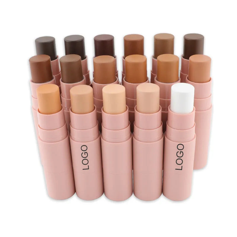 Black Tube Blush Stick with Brush – Private Label Cream Blusher