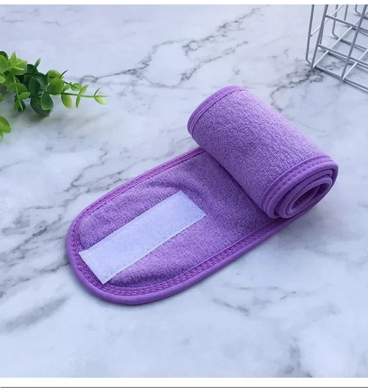 Adjustable Wide Makeup Headband