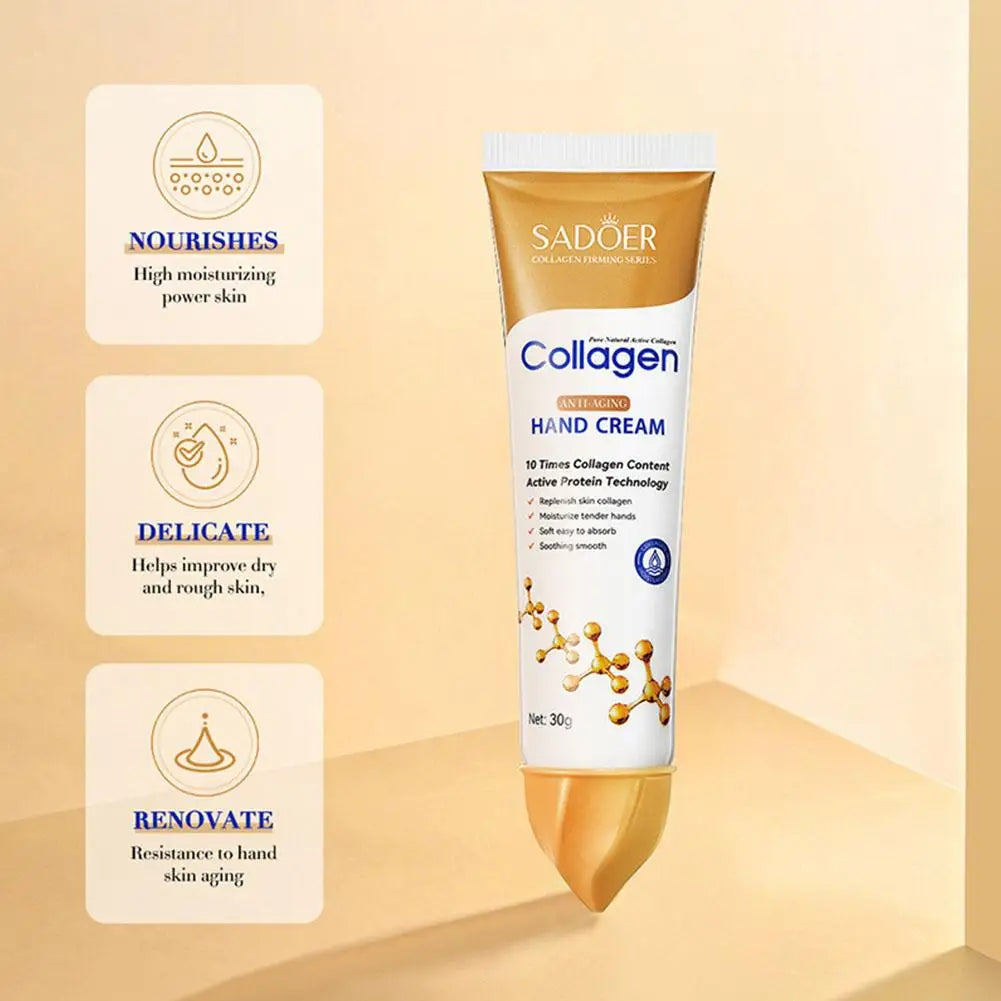 3PCS Collagen Hand Cream Set – Anti-Aging & Nourishing