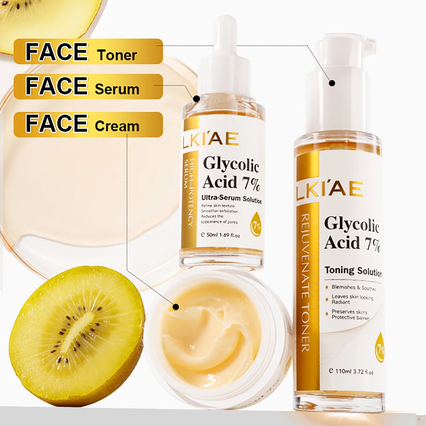 LKIAE Day & Night Face Cream – Brightening & Moisturizing