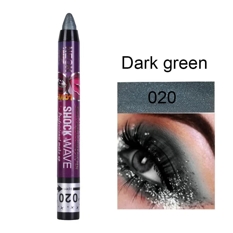 2-in-1 Eyeshadow & Lipstick Stick – Glitter & Matte