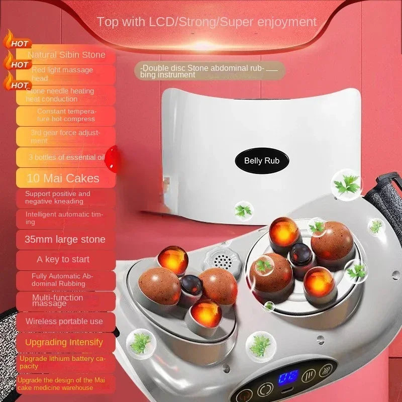Bianshi Abdominal Massager – Automatic Moxibustion Therapy Device