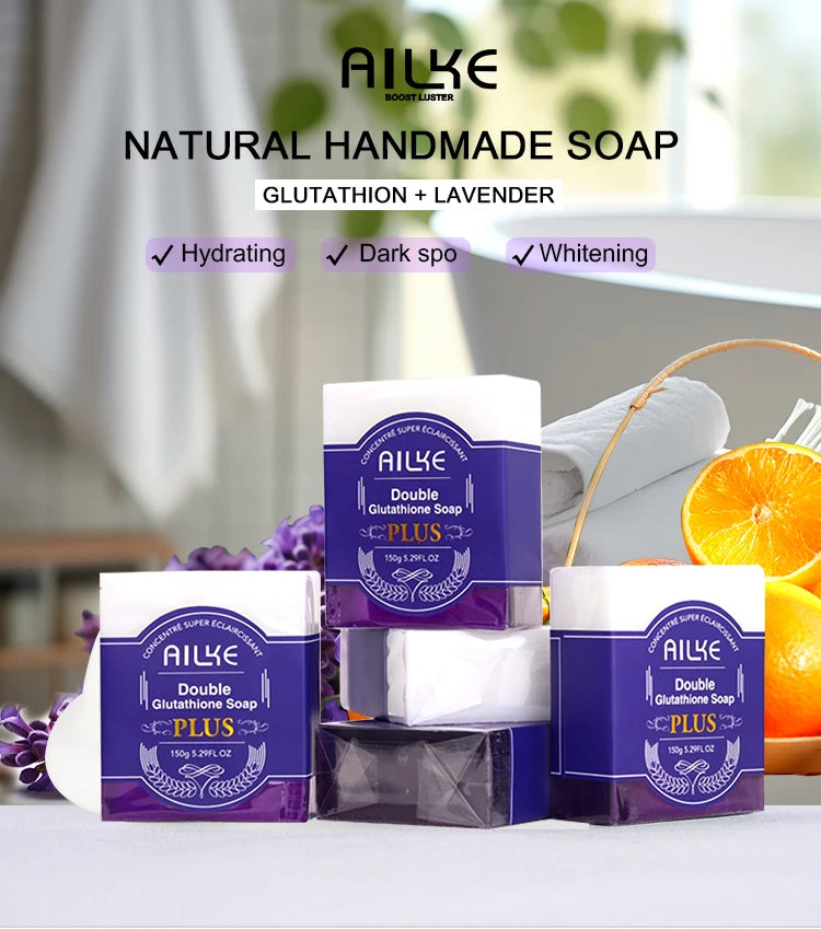 AILKE Glutathione 5-in-1 Skincare Kit – Lotion, Serum & Soap