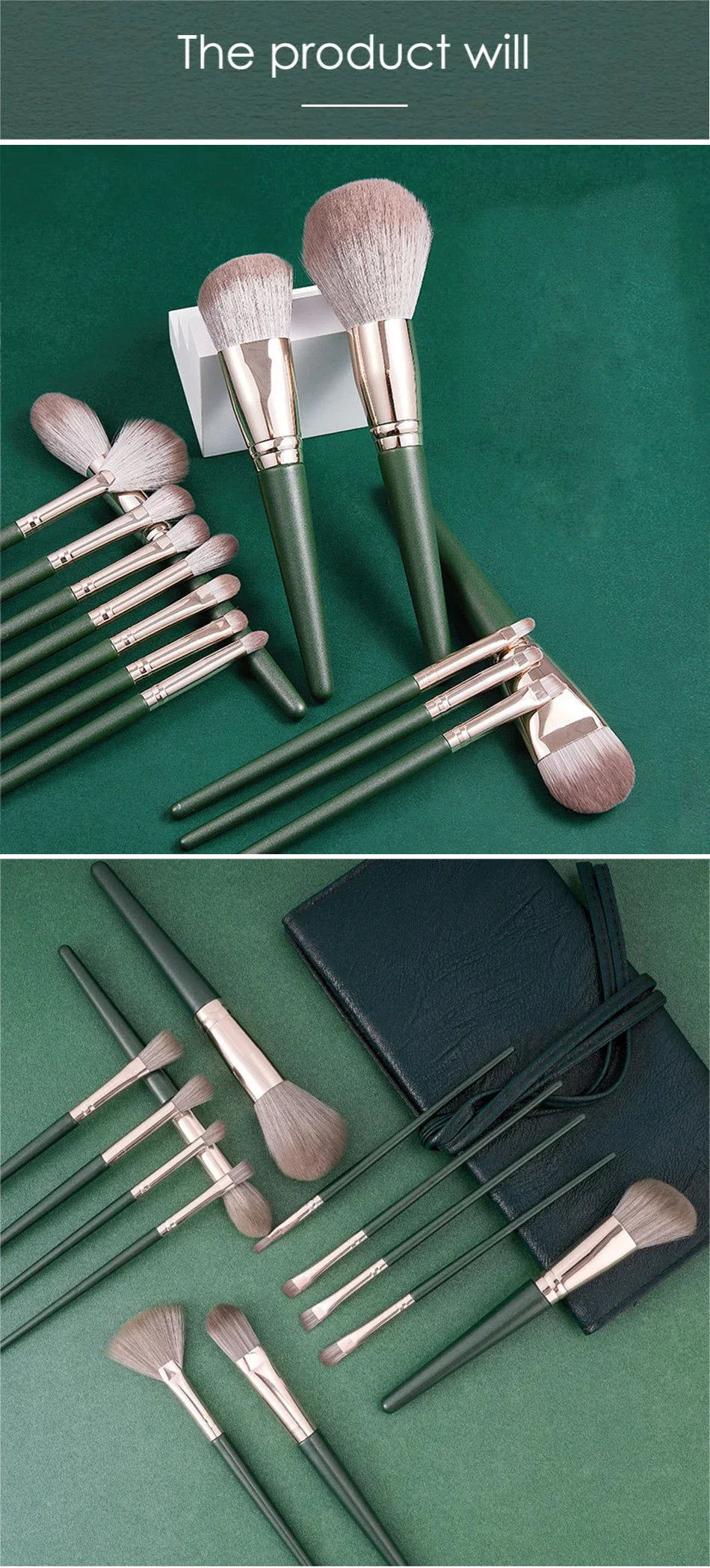 Soft Fluffy Makeup Brushes – Powder, Blush & Eyeshadow Tools