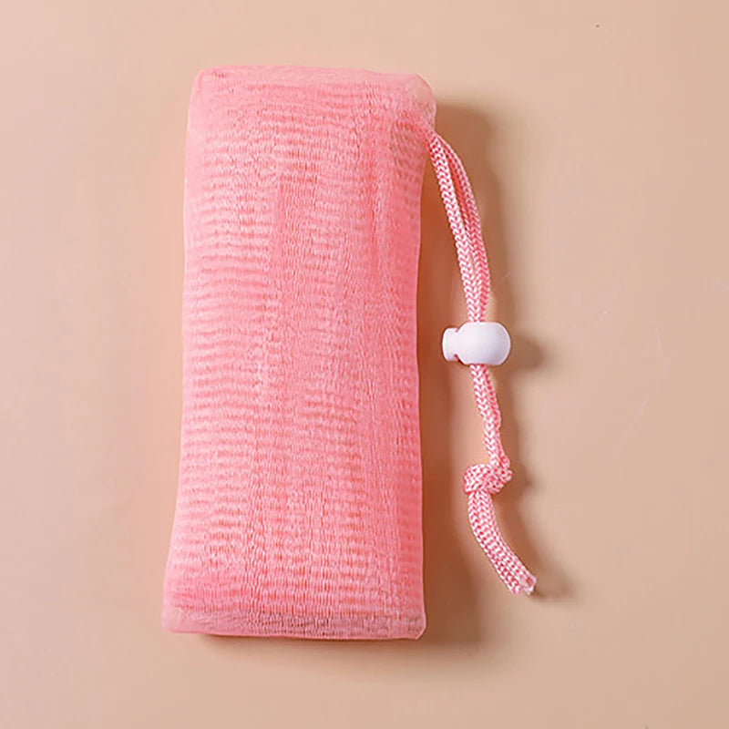 1Pcs Thickened 6 Layer Foaming Soap Bag Facial Cleanser Mesh Bag Bath Washing Tools Body Cleansing Nets Helper Wash Face