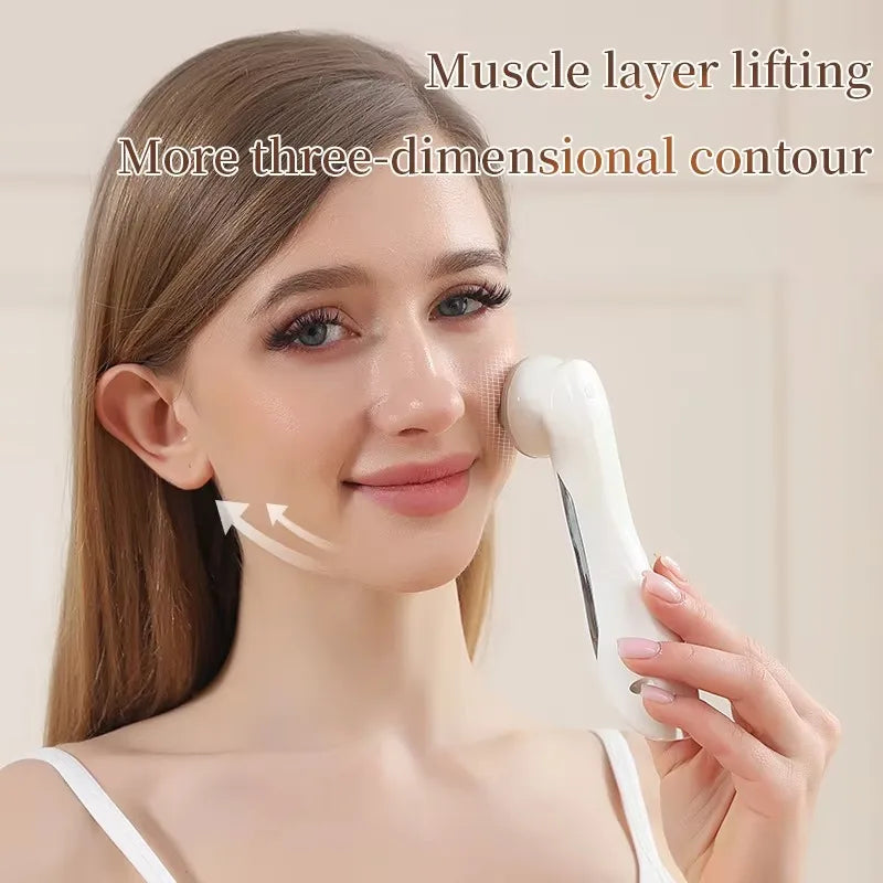 Facial Beauty Device EMS Microcurrent Introduction Facial Massager for Lifting and Firming Photon Skin Rejuvenation Anti-Wrinkle