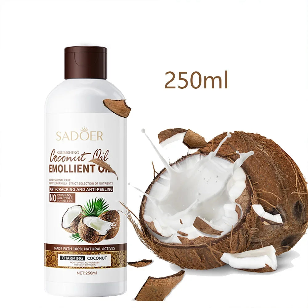 Coconut Massage & Body Oil – Hydrating & Firming