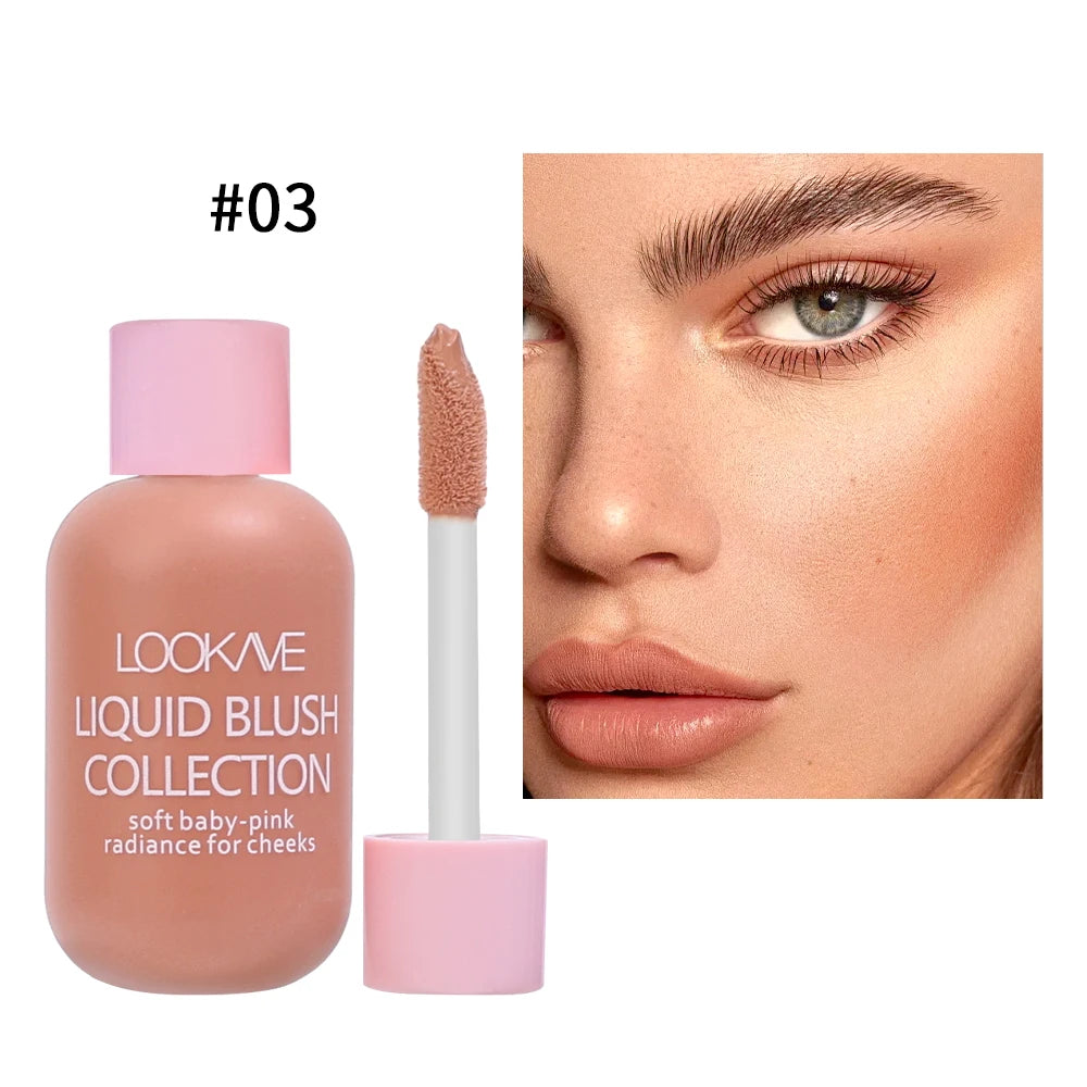 Waterproof Liquid Blush – Long-Lasting Velvet Face Tint