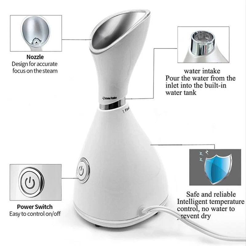 Facial Steamer & Humidifier Machine