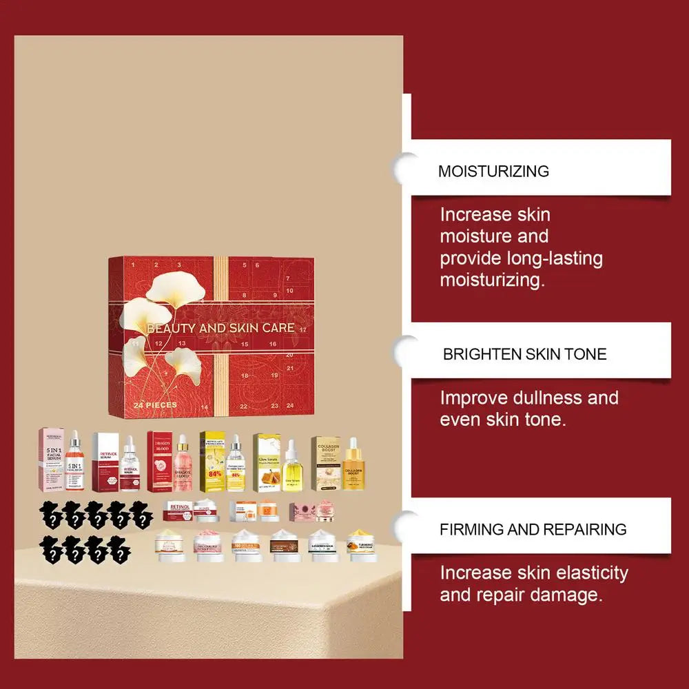 2024 Skincare Advent Calendar – Christmas Countdown Gift Set