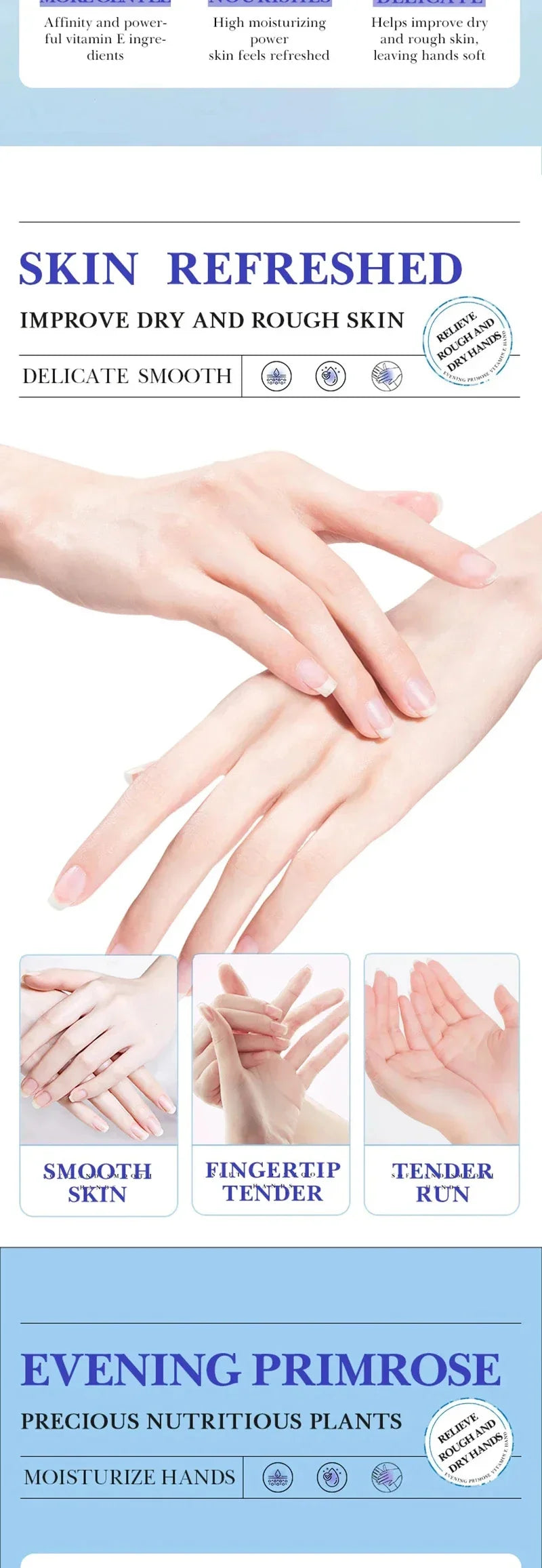 Whitening Hand Cream – Anti-Wrinkle & Repair Lotion