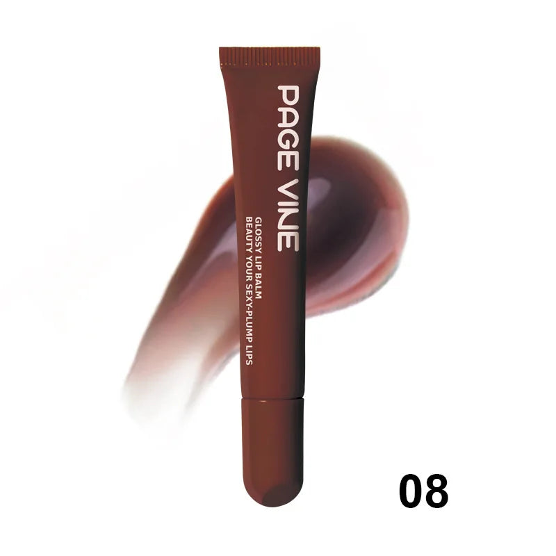 12 Colors Mirror Lip Gloss – Plumping Moisturizing Oil