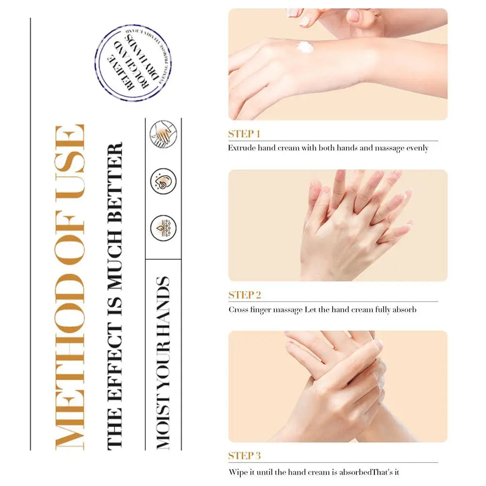 3PCS Collagen Hand Cream Set – Anti-Aging & Nourishing