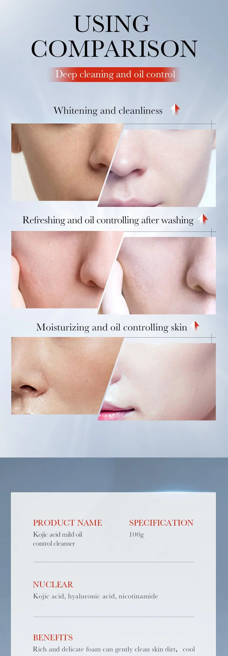 Kojic Acid Facial Wash (100ml)