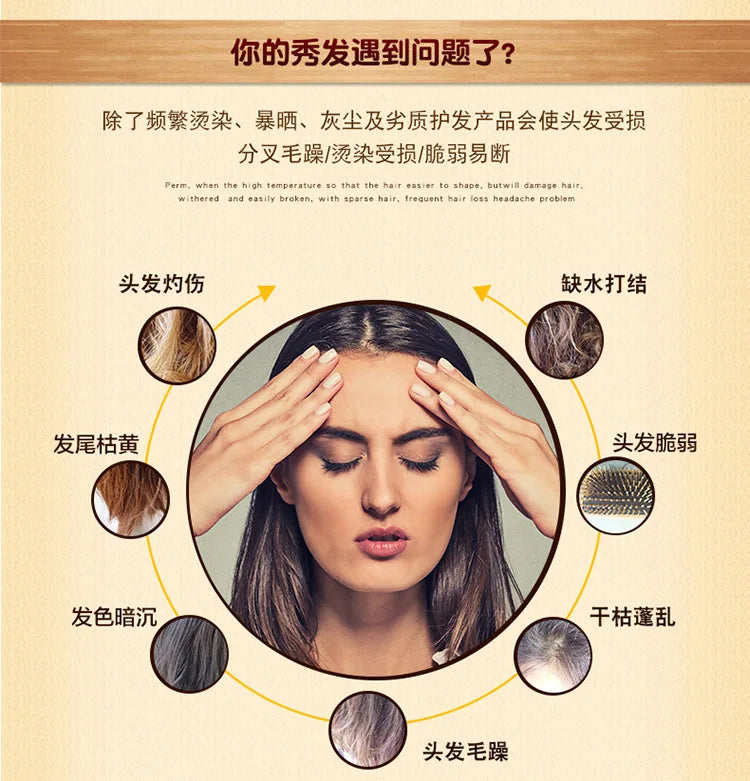 Ginger Hair Mask – Moisturizing Repair Treatment Cream