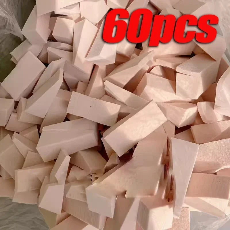 100PCS Triangle Makeup Sponges – Foundation Puff Set